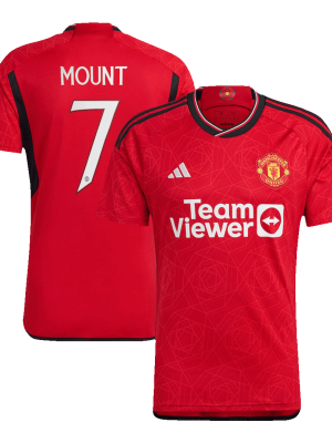 MOUNT #7 Manchester United Home Jersey 2023/24 - UCL