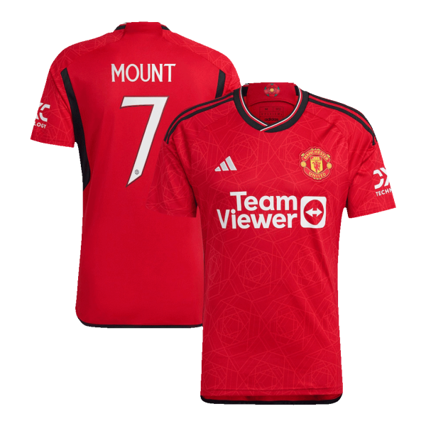 MOUNT #7 Manchester United Home Jersey 2023/24 - UCL