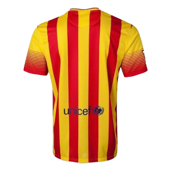 Vintage Soccer Jersey Barcelona Away 2013/14