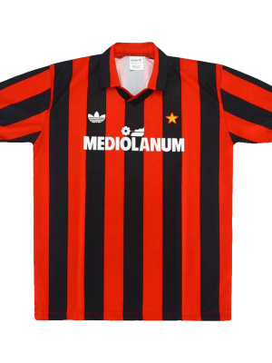 Vintage Soccer Jersey AC Milan Home 1990/91