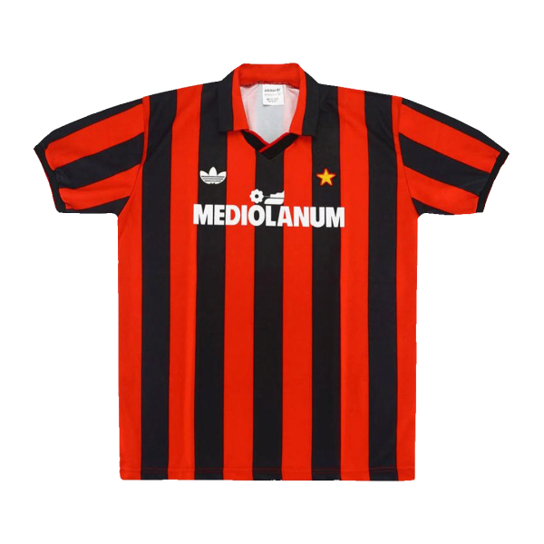 Vintage Soccer Jersey AC Milan Home 1990/91