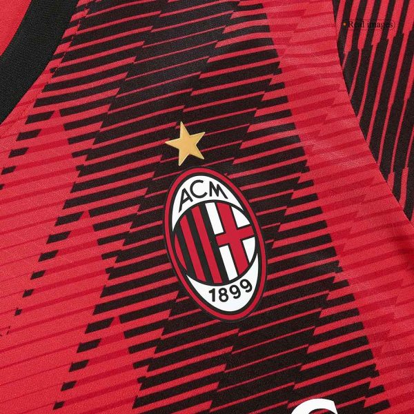 PULISIC #11 AC Milan Home Authentic Jersey 2023/24