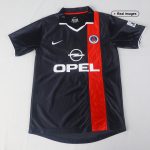 Vintage Soccer Jersey PSG Home 2001/02