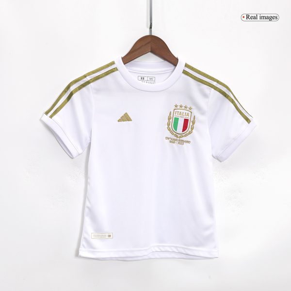 Italy 125th Anniversary Kids Jerseys Kit 2023/24