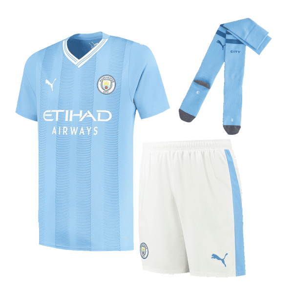 Manchester City Home Jerseys Full Kit 2023/24