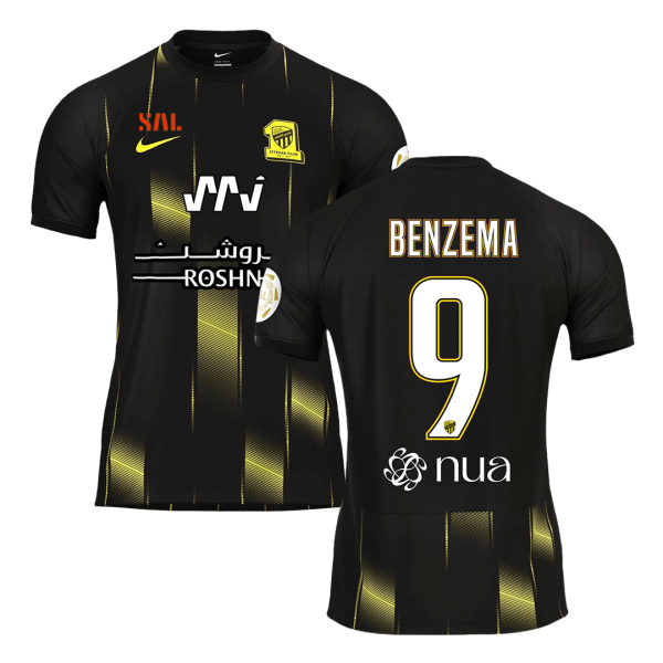 BENZEMA #9 Al Ittihad Saudi Third Away Soccer Jersey 2023/24