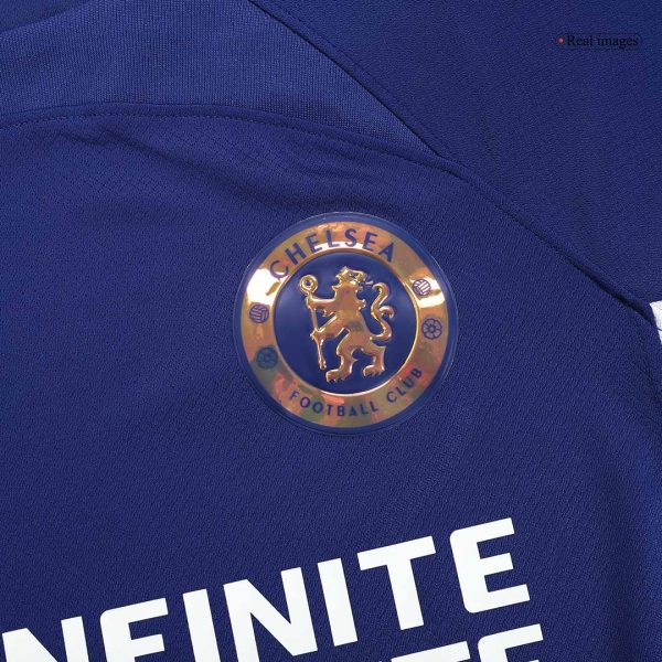 Chelsea Home Long Sleeve Soccer Jersey 2023/24