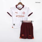 Manchester City Away Kids Soccer Jerseys Kit 2023/24