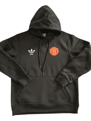 Manchester United Sweater Hoodie 2023/24 Black