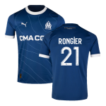 RONGIER #21 Marseille Away Soccer Jersey 2023/24