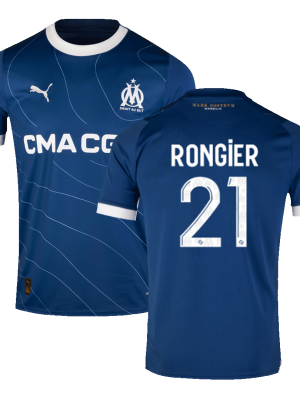 RONGIER #21 Marseille Away Soccer Jersey 2023/24