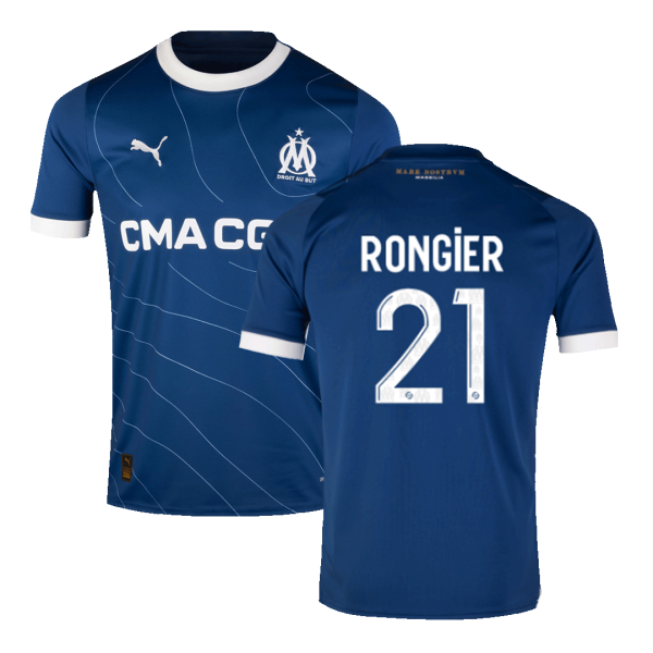 RONGIER #21 Marseille Away Soccer Jersey 2023/24