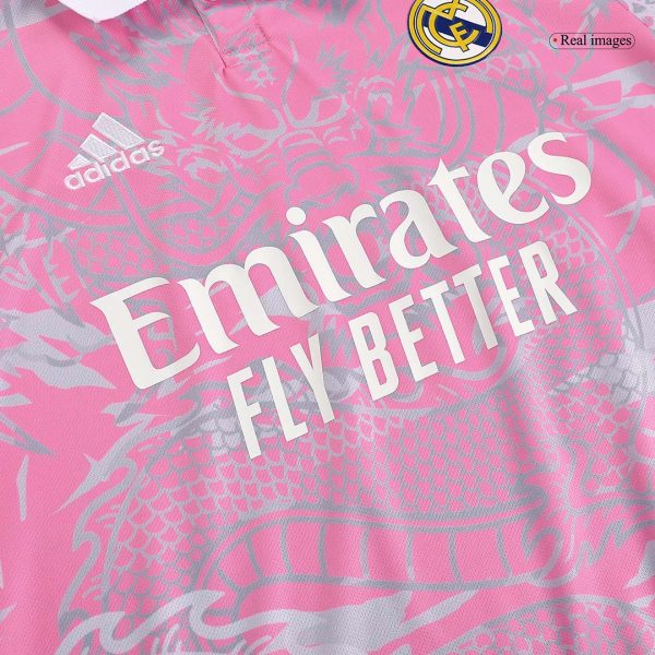 Real Madrid x Chinese Dragon Soccer Jersey 2023/24 （pink）