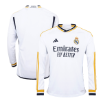 Real Madrid Home Long Sleeve Soccer Jersey 2023/24