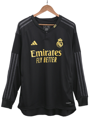 Real Madrid Third Away Long Sleeve Soccer Jersey 2023/24