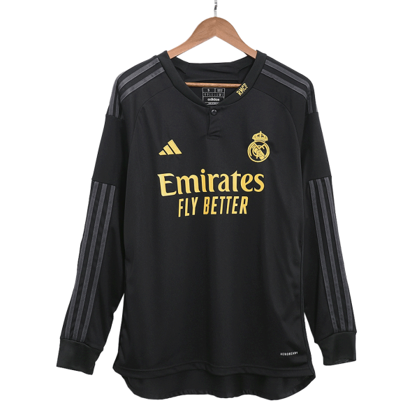 Real Madrid Third Away Long Sleeve Soccer Jersey 2023/24