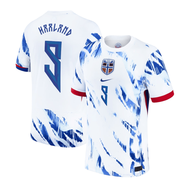 HAALAND #9 Norway Away Soccer Jersey 2024