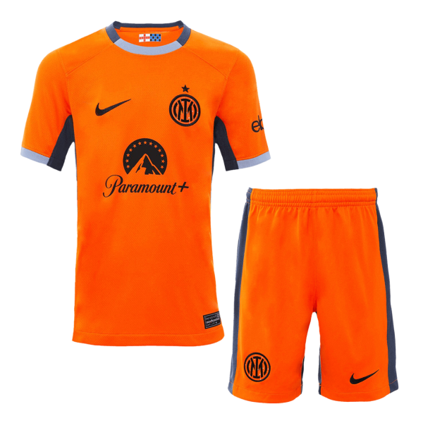 Inter Milan Third Away Kids Soccer Jerseys Kit 2023/24