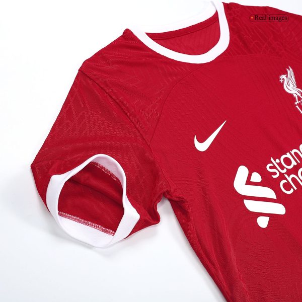 VIRGIL #4 Liverpool Home Authentic Soccer Jersey 2023/24