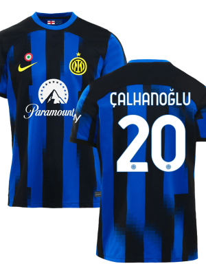 ?ALHANO?LU #20 Inter Milan Home Soccer Jersey 2023/24