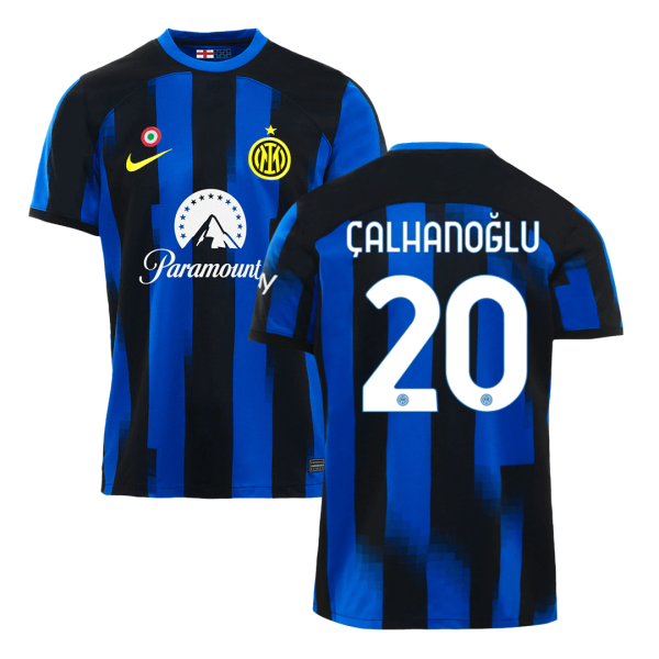 ?ALHANO?LU #20 Inter Milan Home Soccer Jersey 2023/24