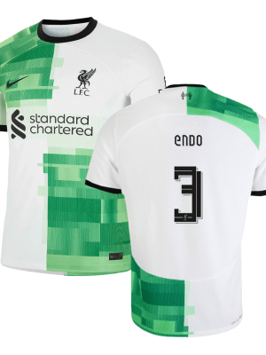 ENDO #3 Liverpool Away Soccer Jersey 2023/24 - UCL