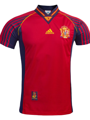 Vintage Soccer Jersey Spain Home 1998