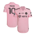 MESSI #10 Inter Miami CF Home Authentic Soccer Jersey 2023 - Leagues Cup Final