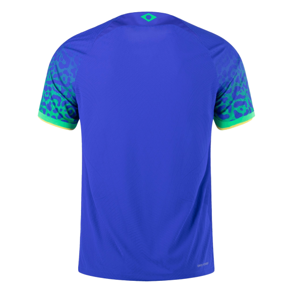 Brazil Away Authentic Soccer Jersey 2022