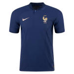 France Home Authentic Jersey World Cup 2022