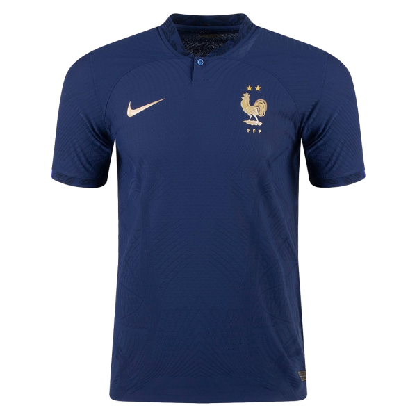 France Home Authentic Jersey World Cup 2022