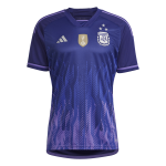 Argentina Three Stars Away Jersey World Cup 2022