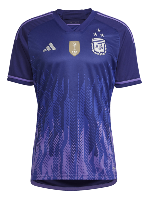 Argentina Three Stars Away Jersey World Cup 2022