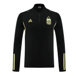 Argentina 1/4 Zip Tracksuit 2023/24 Black