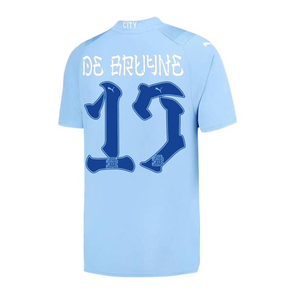 DE BRUYNE #17 Manchester City Japanese Tour Printing Home Jersey 2023/24