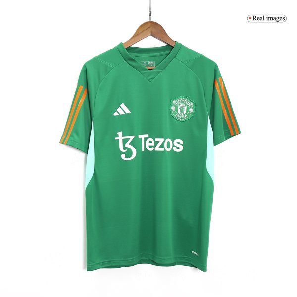 Manchester United Pre-Match Soccer Jersey 2023/24 Green