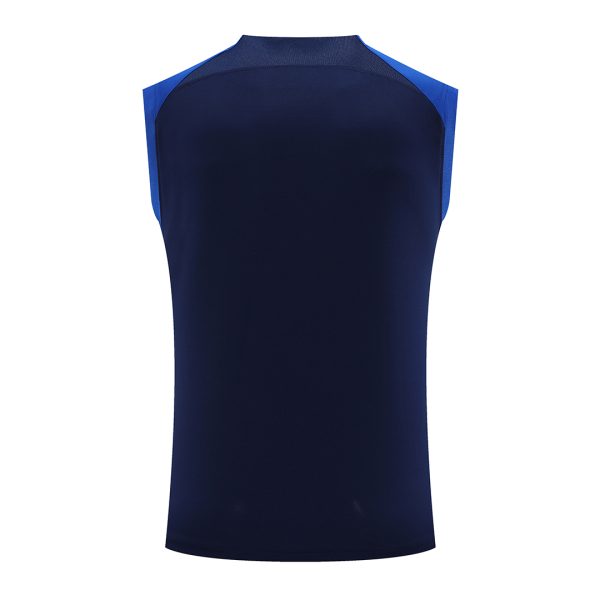 Al Nassr Pre-Match Sleeveless Top 2023/24 Blue&Black