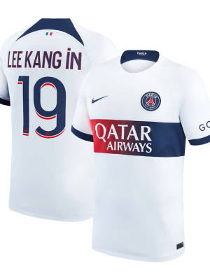 LEE KANG IN #19 PSG Away Jersey 2023/24