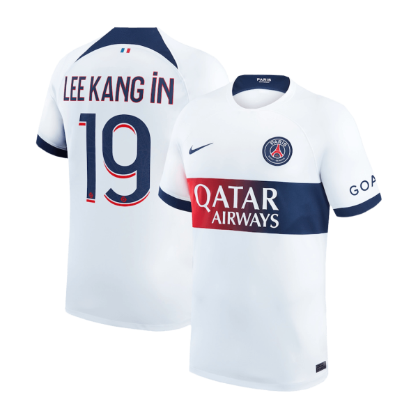 LEE KANG IN #19 PSG Away Jersey 2023/24