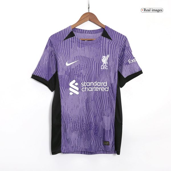 VIRGIL #4 Liverpool Third Away Authentic Soccer Jersey 2023/24