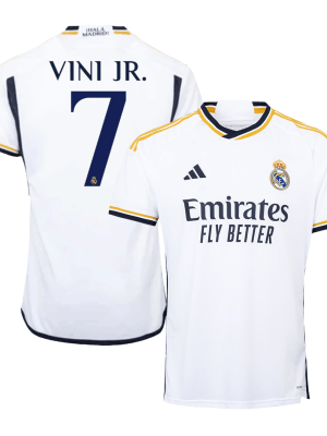 VINI JR. #7 Real Madrid Home Jersey 2023/24