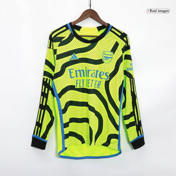 Arsenal Away Long Sleeve Soccer Jersey 2023/24