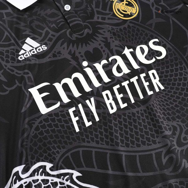 Real Madrid x Chinese Dragon Soccer Jersey 2023/24 （black）