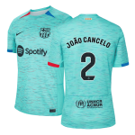 JO?O CANCELO #2 Barcelona Third Away Soccer Jersey 2023/24