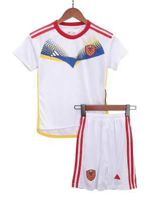 Venezuela Away Kids Soccer Jerseys Kit Copa America 2024