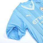 HAALAND #9 Manchester City Home Authentic Soccer Jersey 2023/24