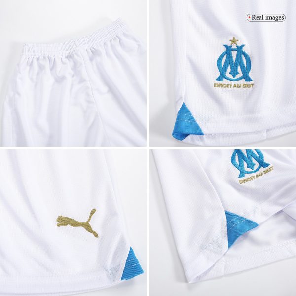 Marseille Home Kids Jerseys Kit 2023/24