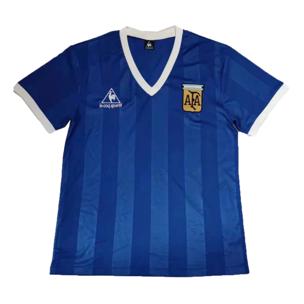 Vintage Soccer Jersey Argentina Away 1986