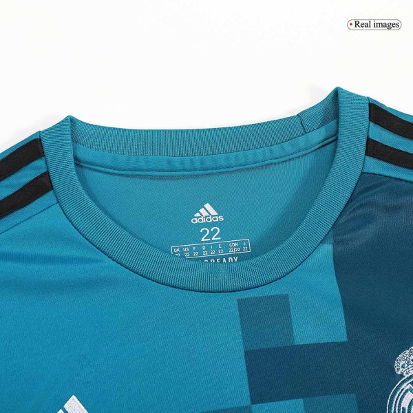 Real Madrid Third Away Kids Soccer Jerseys Kit 2017/18