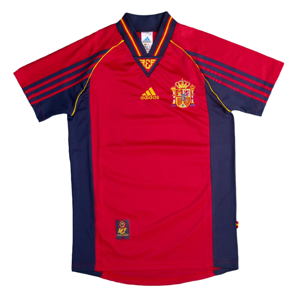 Vintage Soccer Jersey Spain Home 1998